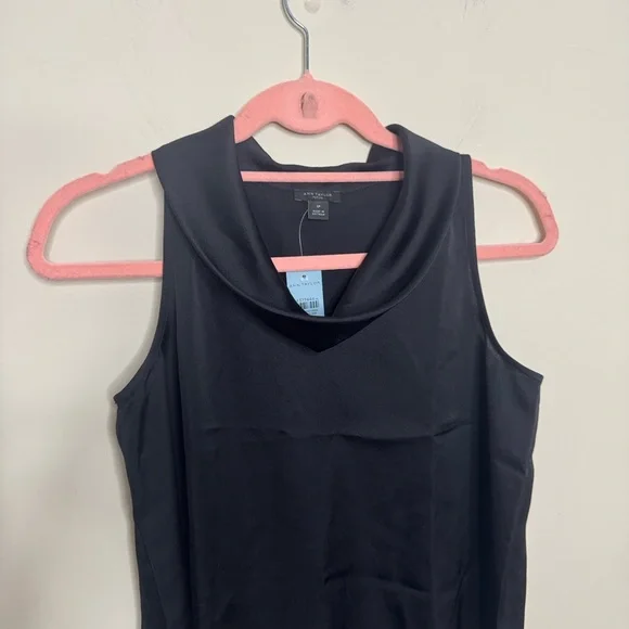 Ann Taylor Classic Black Tank Top - Picture 3 of 5